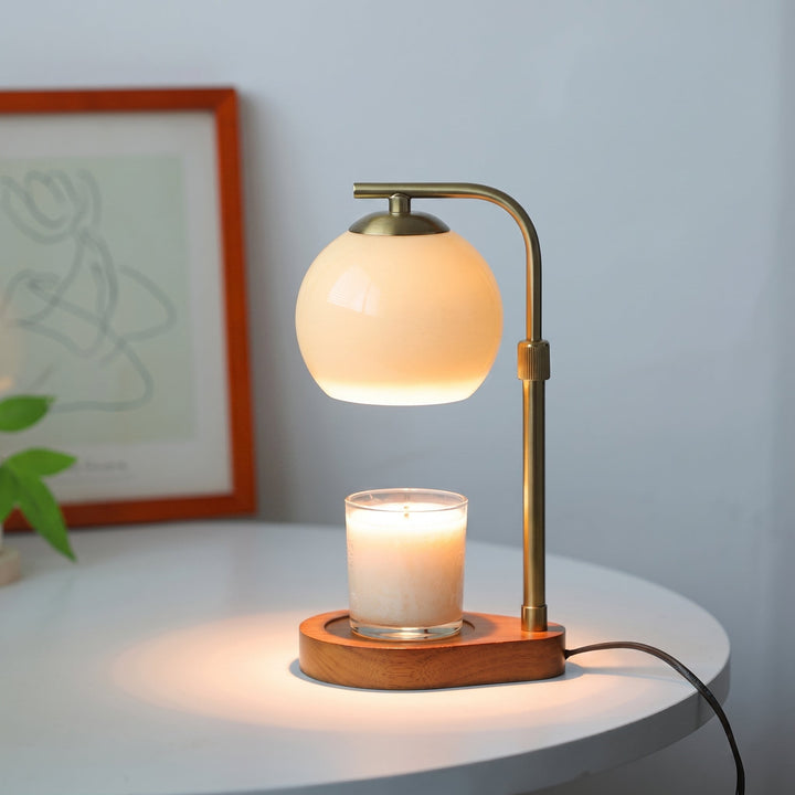 Candle Warmer Lamp in Modern Design - Candle Warmer - Orange - Seravelle Home