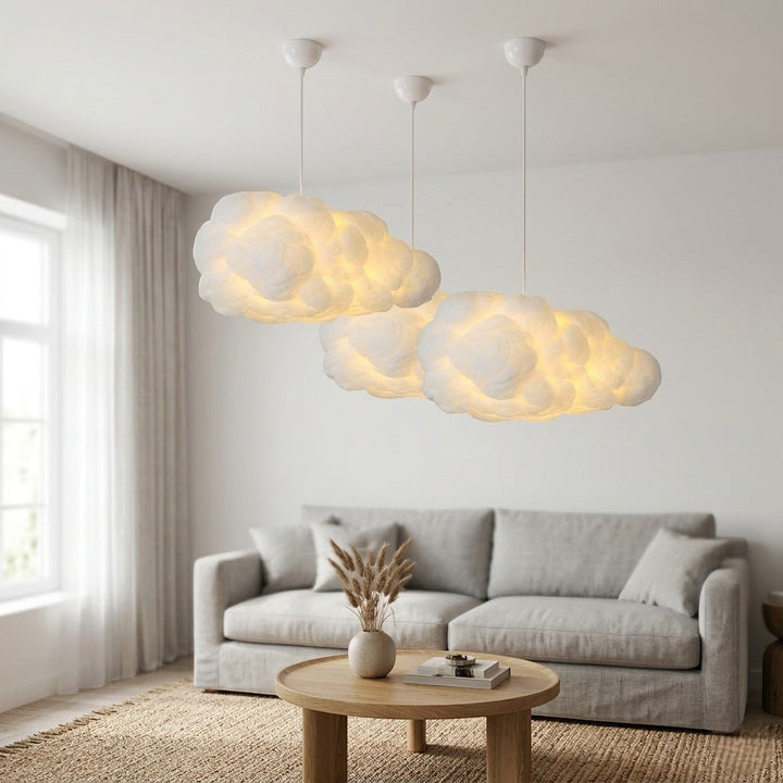Cloud Ceiling Light in Modern Design - Ceiling Light - White - Seravelle Home