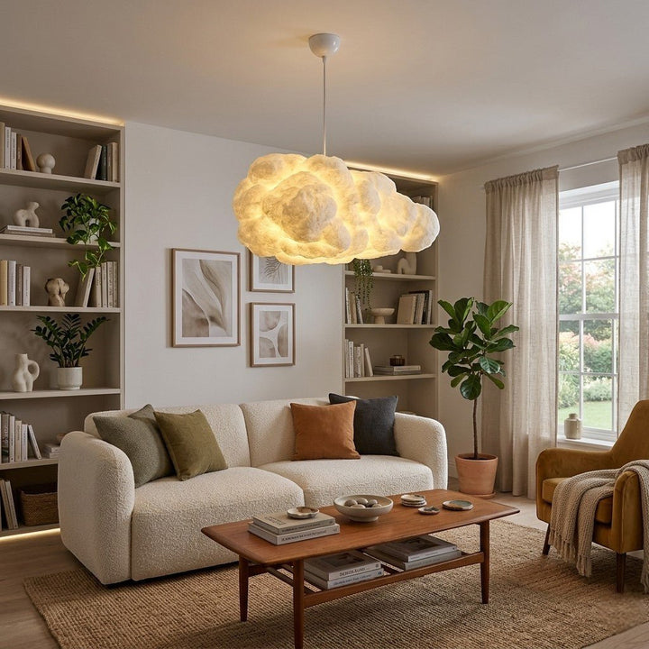 Cloud Ceiling Light in Modern Design - Ceiling Light - White - Seravelle Home