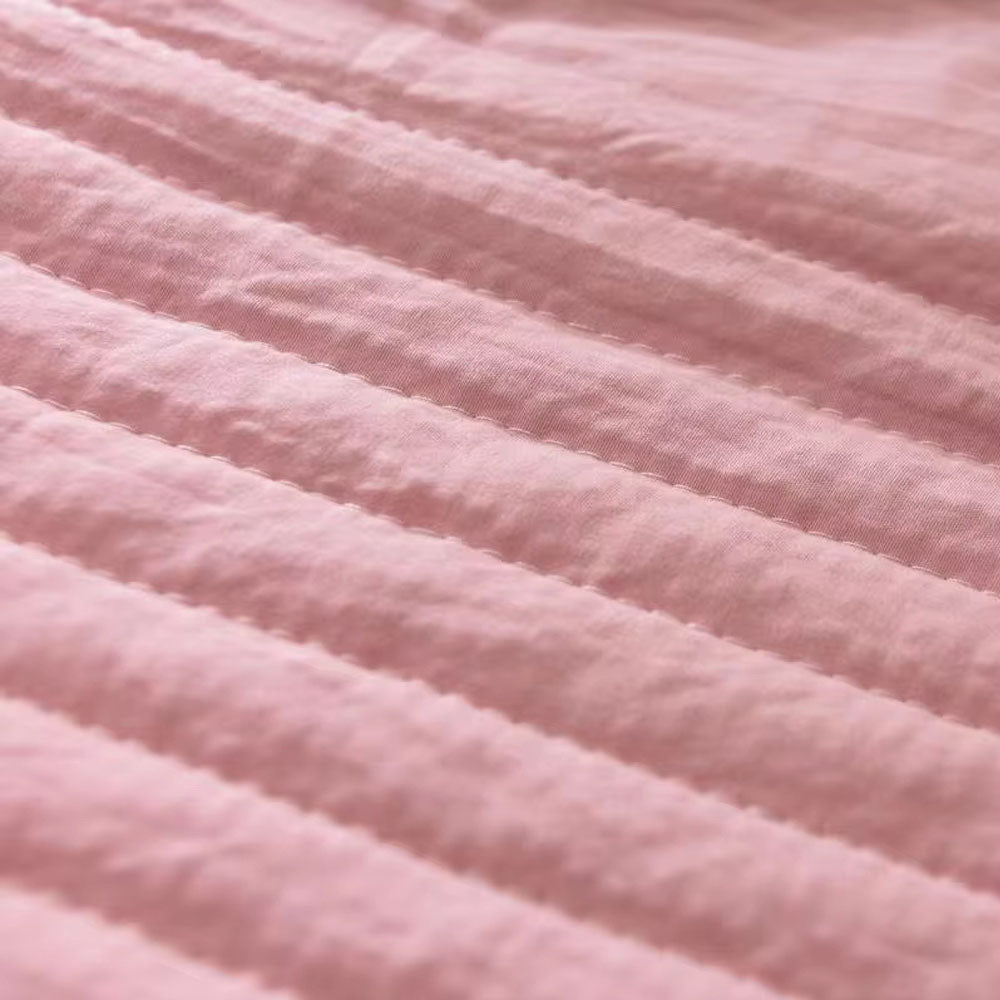 Cooling Duvet with Breathable Texture - Bedroom - Pink - Seravelle Home