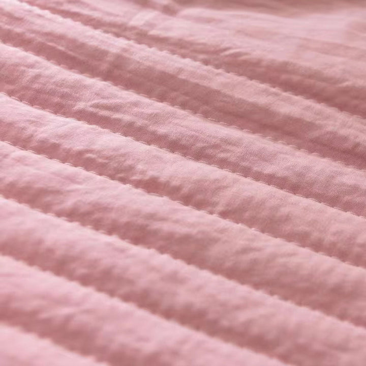 Cooling Duvet with Breathable Texture - Bedroom - Pink - Seravelle Home