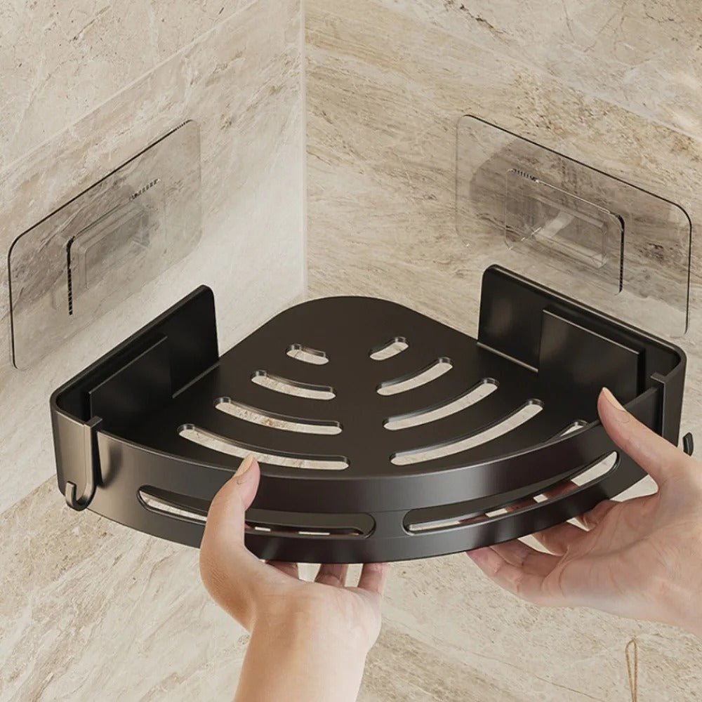 Corner Shower Shelf Without Drilling - Corner Shelf - Seravelle Home