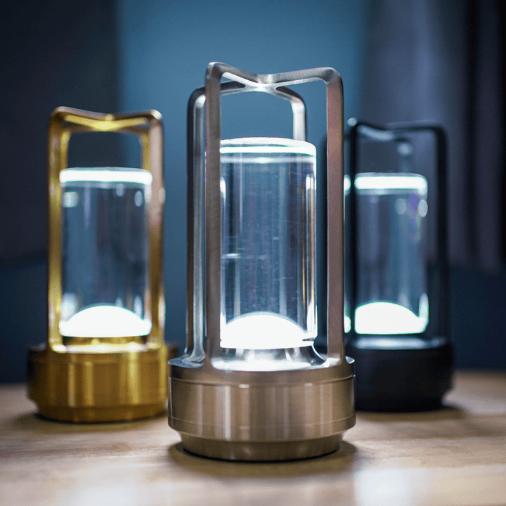 Crystal Table Lamp for Wireless Accent Lighting - Table Lamp - Gold - Seravelle Home