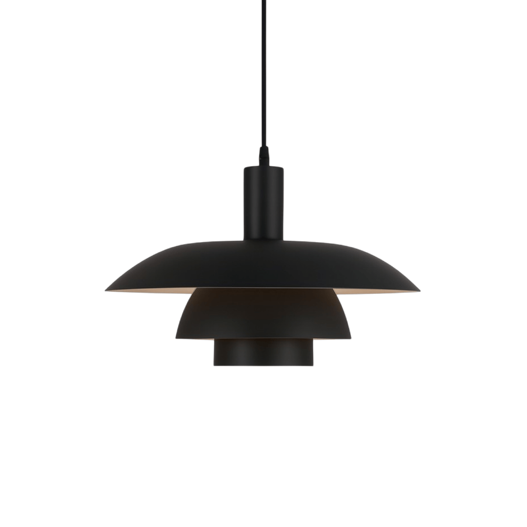 Danish Style LED Pendant Light Modern Design - Pendant Light - Black - Seravelle Home