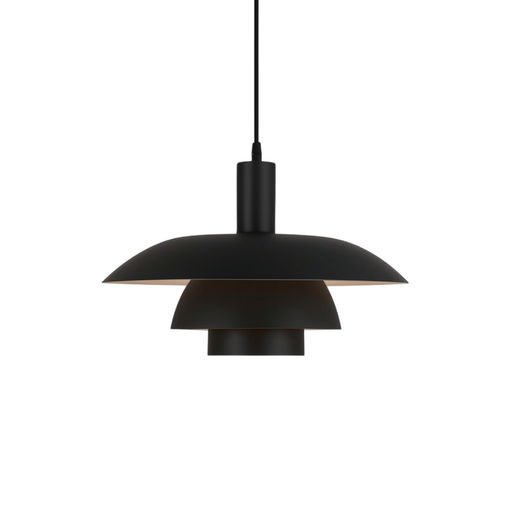 Danish Style LED Pendant Light Modern Design - Pendant Light - Black - Seravelle Home