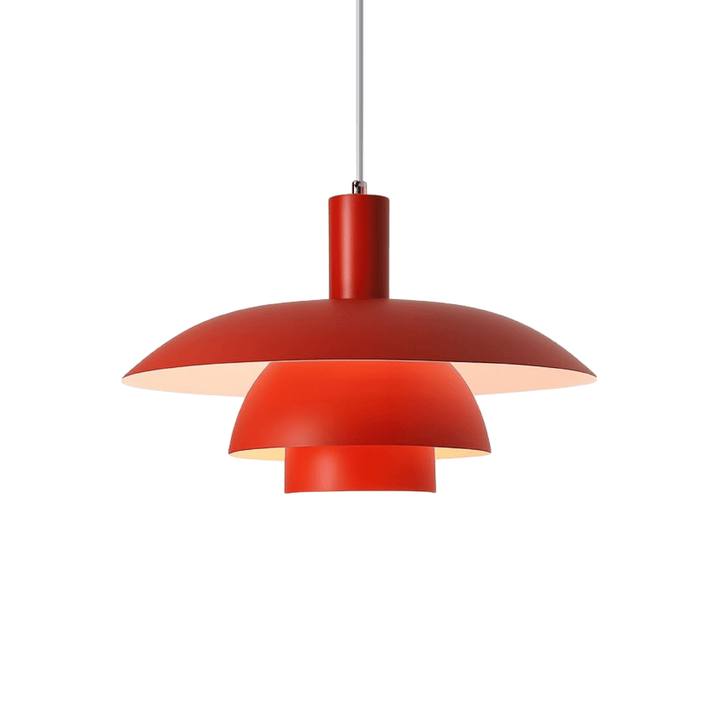 Danish Style LED Pendant Light Modern Design - Pendant Light - Red - Seravelle Home