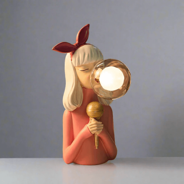 Decorative Table Lamp in Artistic Figure Design - Table Lamp - Hazel - Seravelle Home