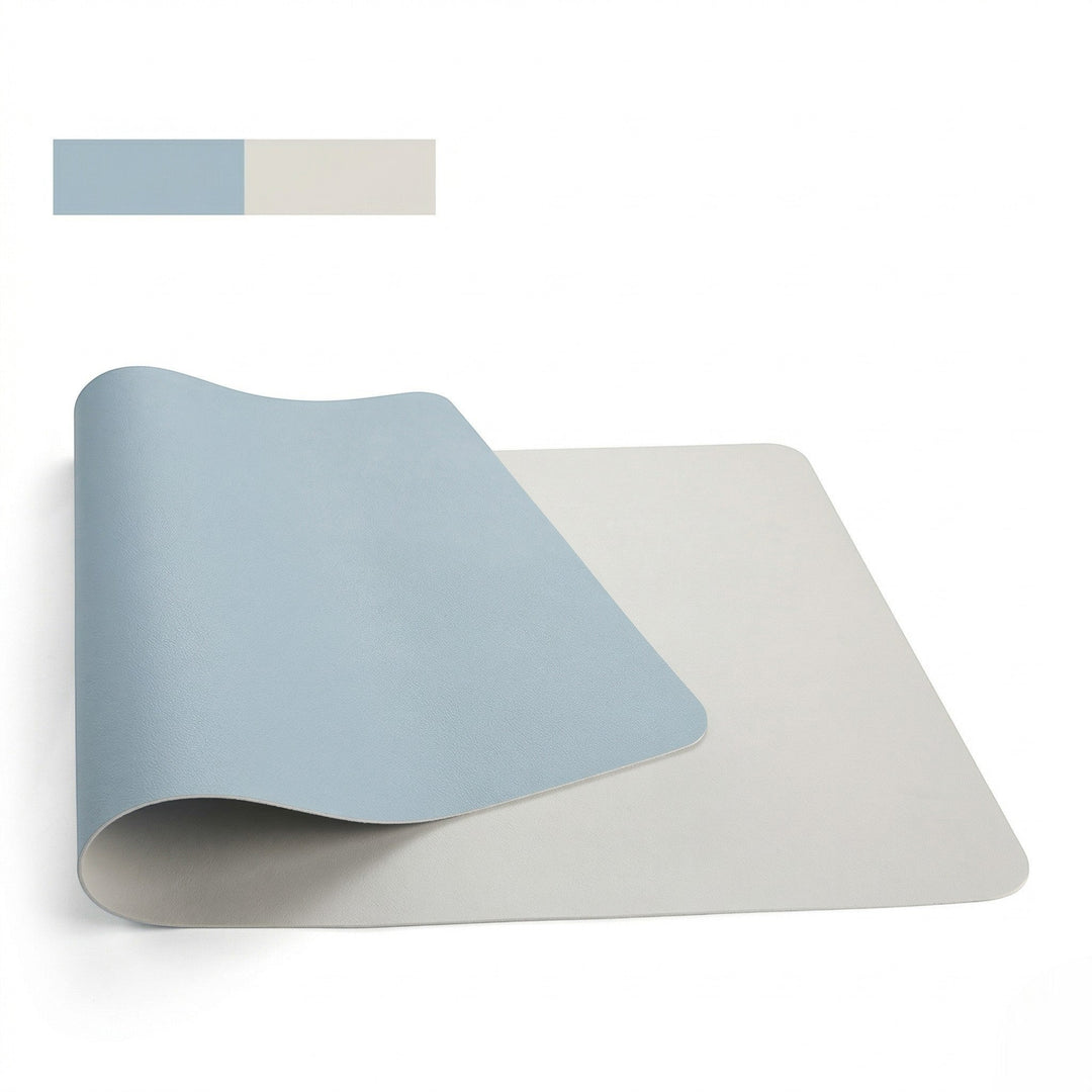 Double - Sided Desk Mat - Desk Mat - Blue - Seravelle Home