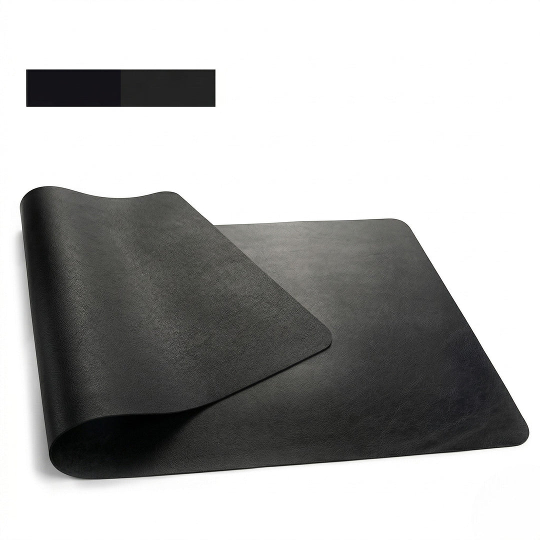 Double - Sided Desk Mat - Desk Mat - Black - Seravelle Home