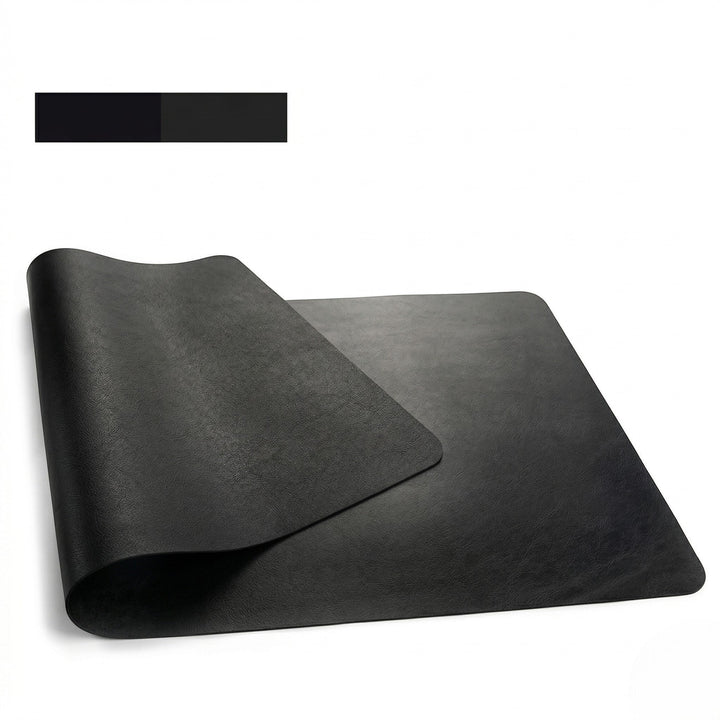 Double - Sided Desk Mat - Desk Mat - Black - Seravelle Home