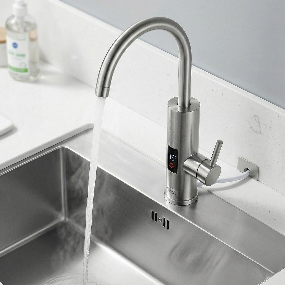 Electric Instant Heating Kitchen Tap - Faucet - Seravelle Home