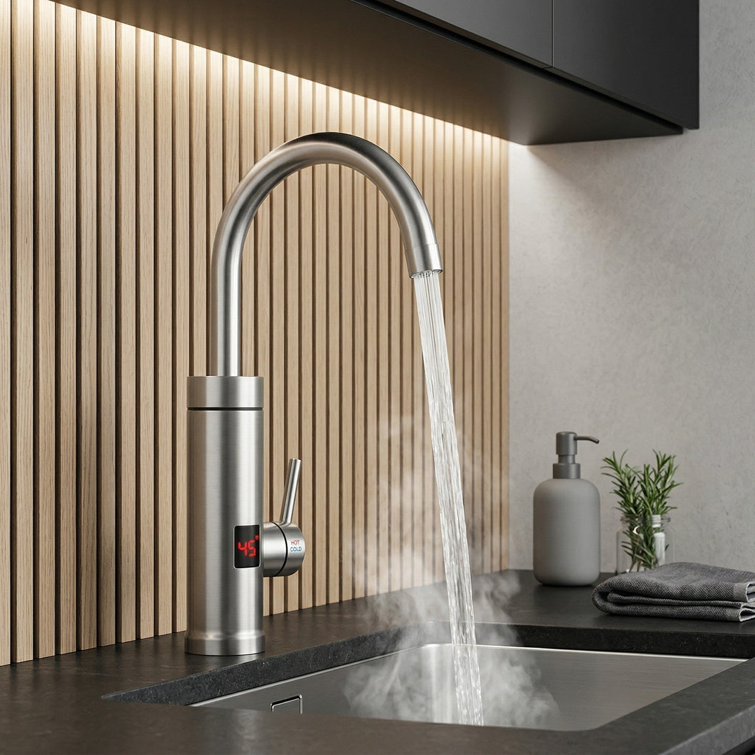 Electric Instant Heating Kitchen Tap - Faucet - Seravelle Home
