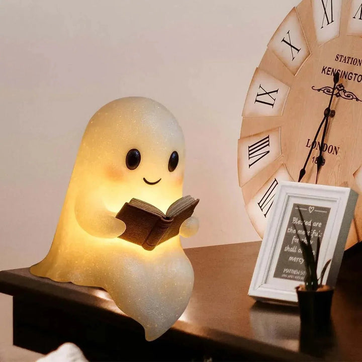 Ghost Night Light Reading Figure Decorative Light - Table Lamp - Seravelle Home