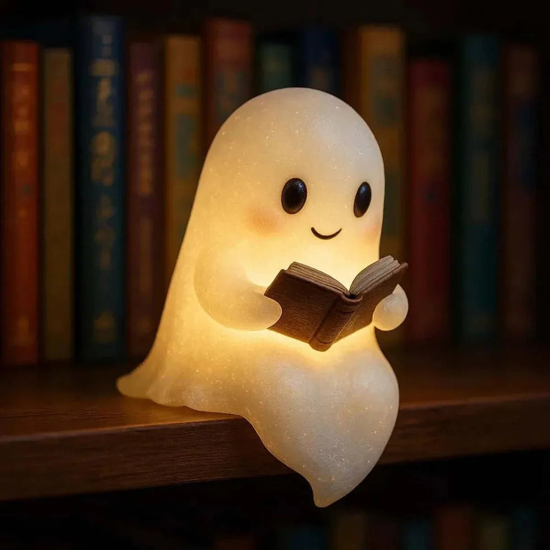 Ghost Night Light Reading Figure Decorative Light - Table Lamp - Seravelle Home