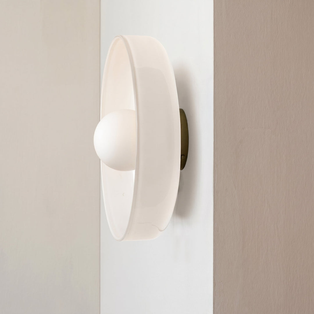 Glass Ceiling Light in Nordic Style - Ceiling Light - White - Seravelle Home