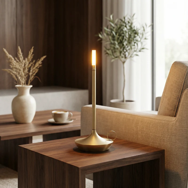 Wireless LED Table Lamp for Cozy Spaces