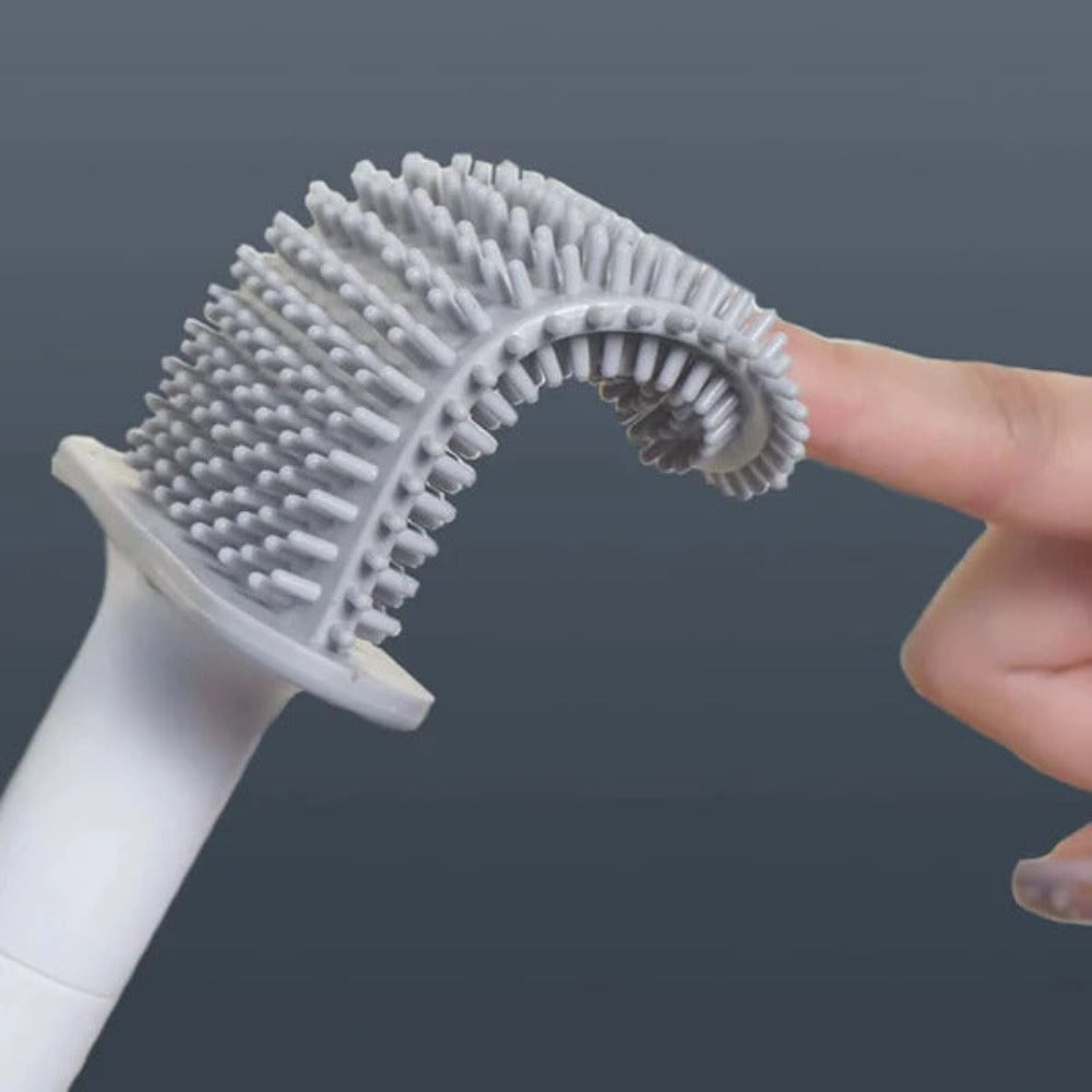 Toilet Brush with Flexible Head for Hygienic Cleaning