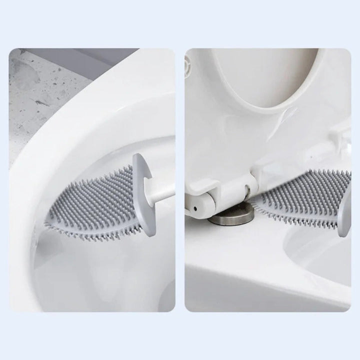 Toilet Brush with Flexible Head for Hygienic Cleaning