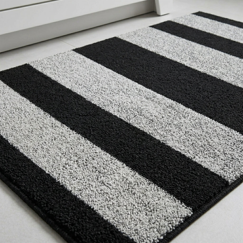 Indoor Anti - Slip Mat with Striped Pattern - Fußmatte - 60 x 90 cm - Seravelle Home