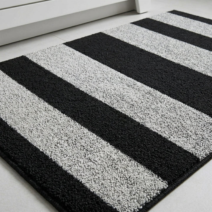 Indoor Anti - Slip Mat with Striped Pattern - Fußmatte - 60 x 90 cm - Seravelle Home