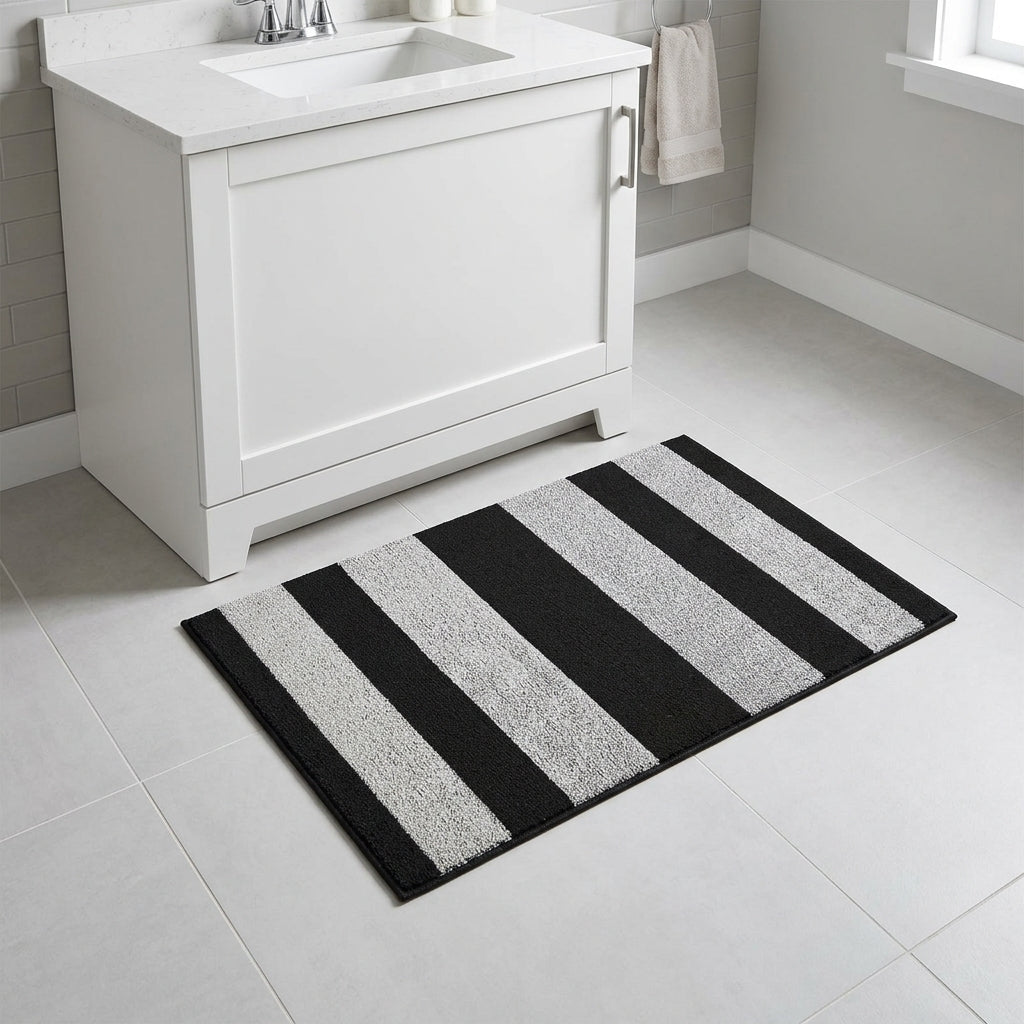Indoor Anti - Slip Mat with Striped Pattern - Fußmatte - 40 x 60 cm - Seravelle Home
