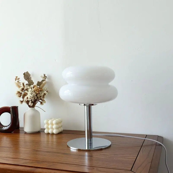 Italian Bauhaus Table Lamp for Modern Living - Table Lamp - White - Seravelle Home