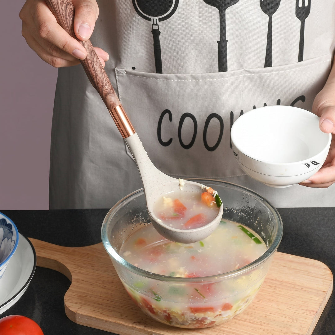 7-Piece Non-Stick Kitchen Utensil Set with Storage Holder