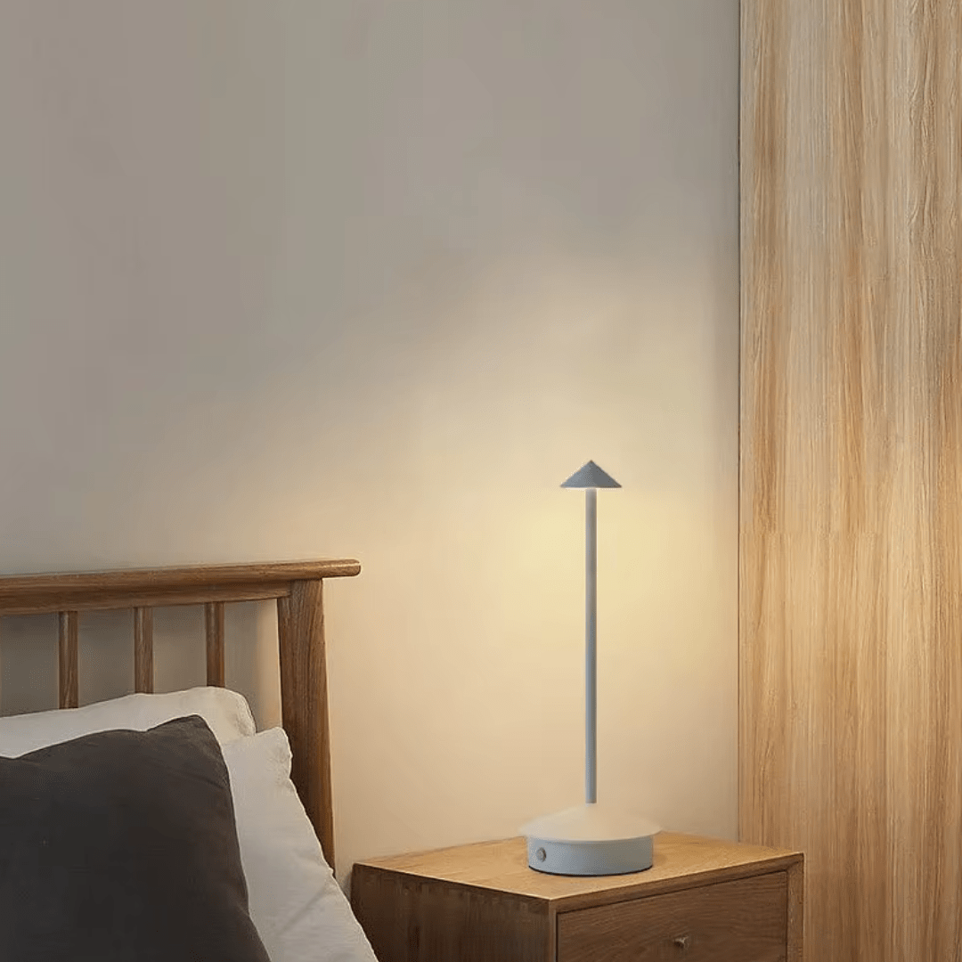 LED Desk Lamp for Desk and Nightstand - Table Lamp - Brown - Seravelle Home