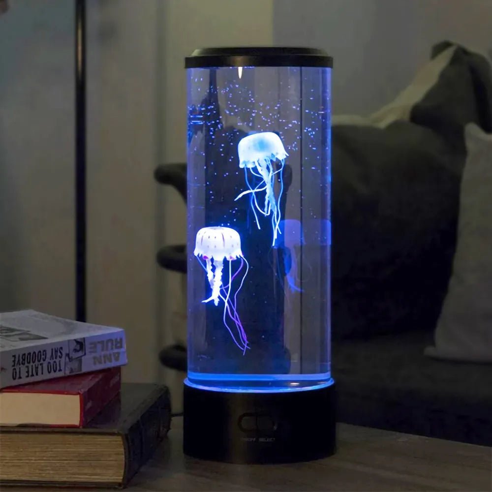 LED Jellyfish Lamp for a Relaxing Atmosphere - Table Lamp - Seravelle Home