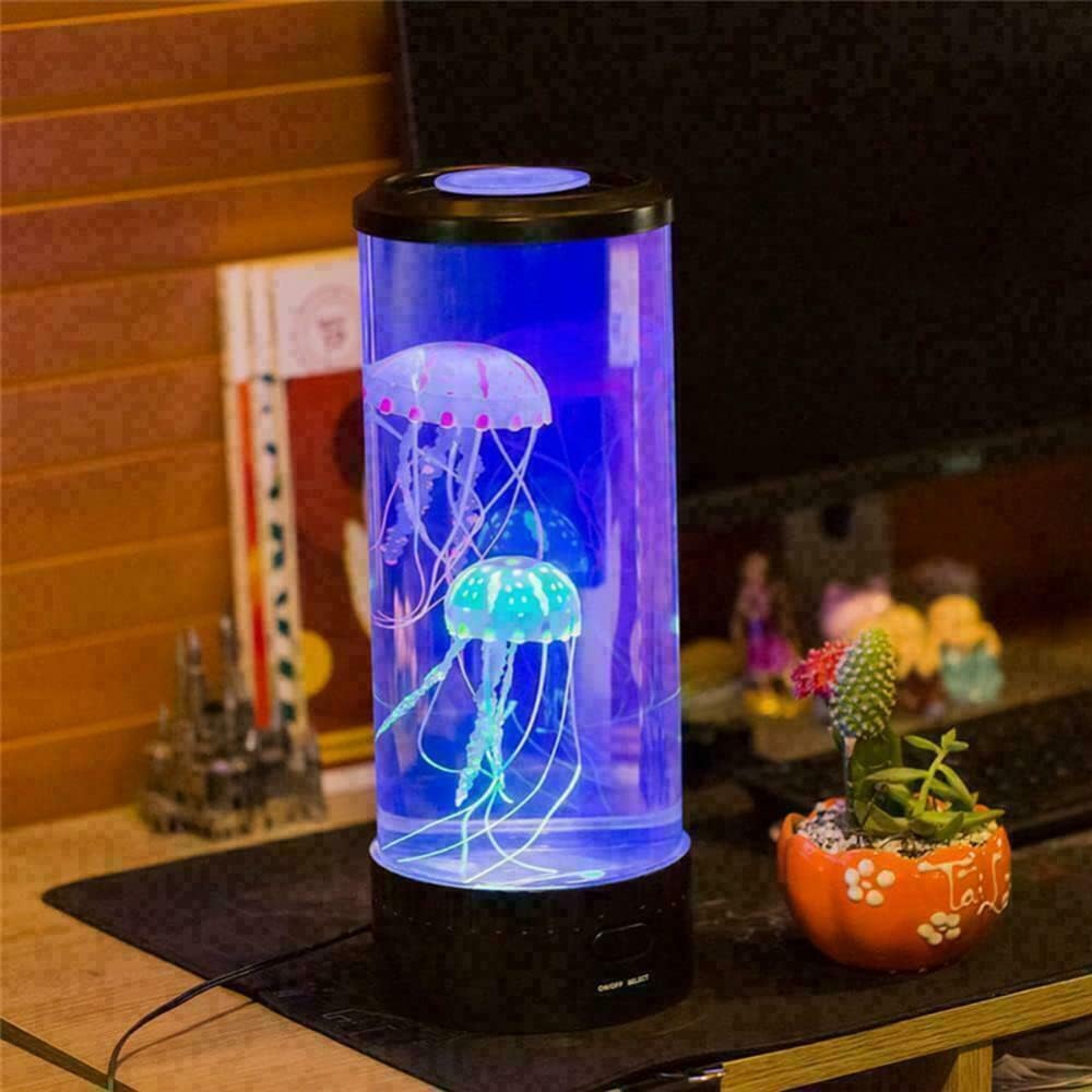 LED Jellyfish Lamp for a Relaxing Atmosphere - Table Lamp - Seravelle Home