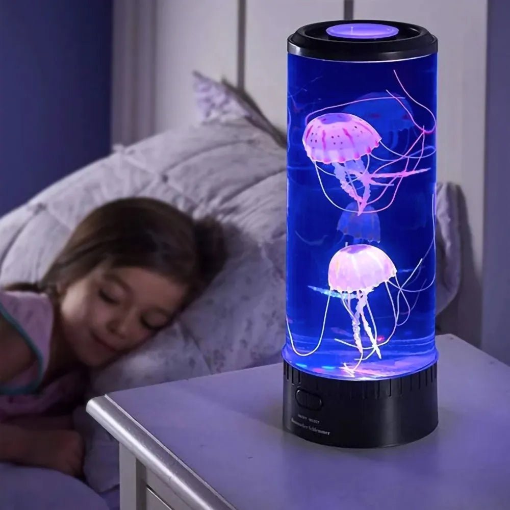 LED Jellyfish Lamp for a Relaxing Atmosphere - Table Lamp - Seravelle Home