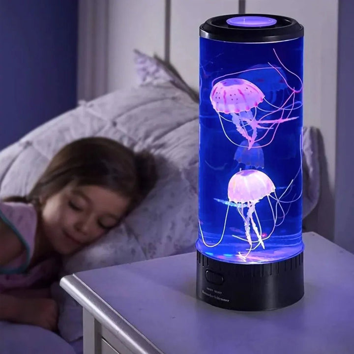 LED Jellyfish Lamp for a Relaxing Atmosphere - Table Lamp - Seravelle Home