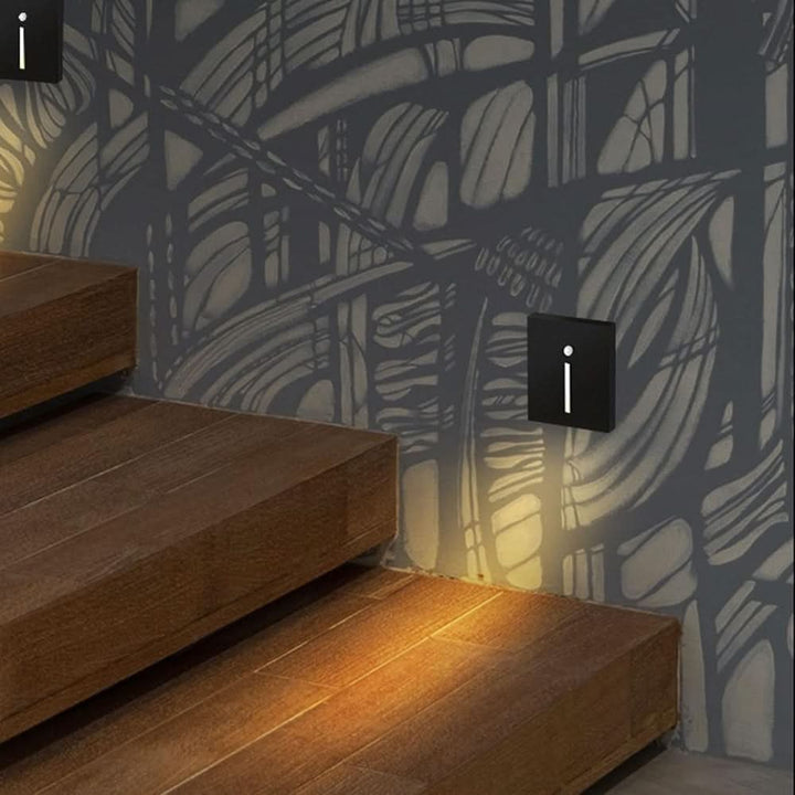 LED Stair Light with Motion Sensor for Indoor Use - Stair Light - Black with Sensor A - Seravelle Home