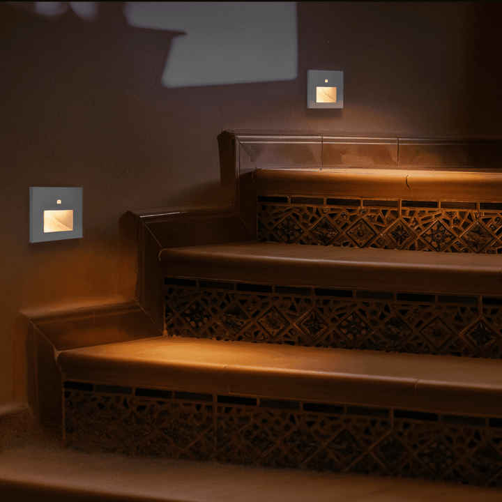 LED Stair Light with Motion Sensor for Indoor Use - Stair Light - Black with Sensor A - Seravelle Home
