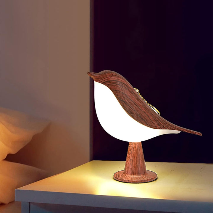 LED Table Lamp in Modern Bird Design - Table Lamp - Spruce - Seravelle Home