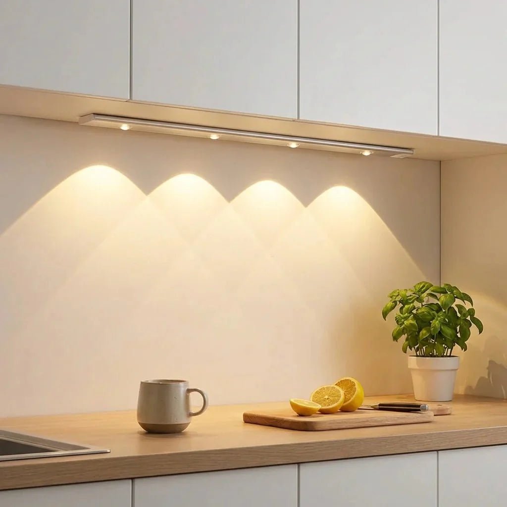 LED Under - Cabinet Light for Kitchen and Wardrobe - Wall Light - 20 cm - Seravelle Home