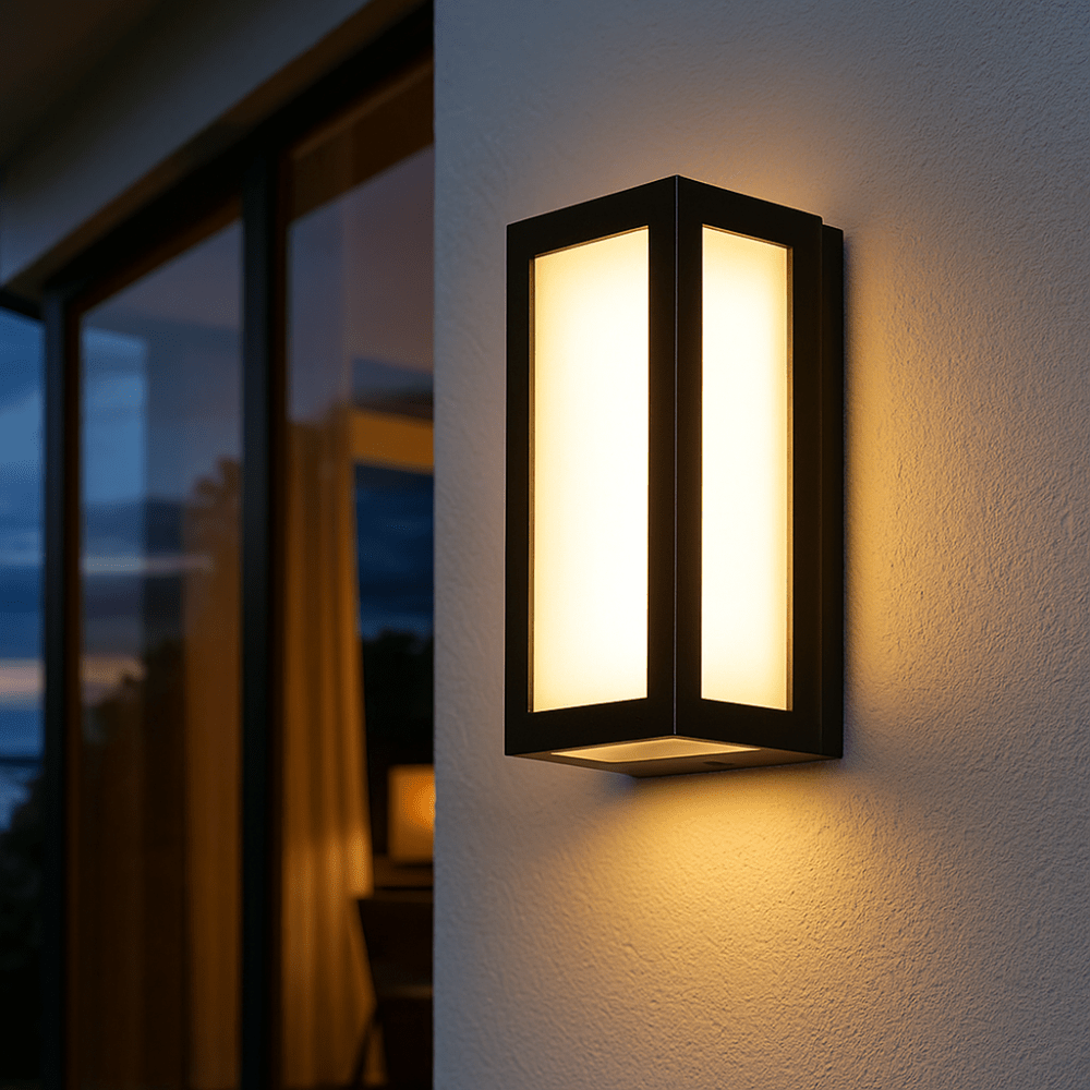 LED Wall Light Outdoor with Motion Sensor for Garden and Patio - Wall Light - Neutral White 4000K - Seravelle Home