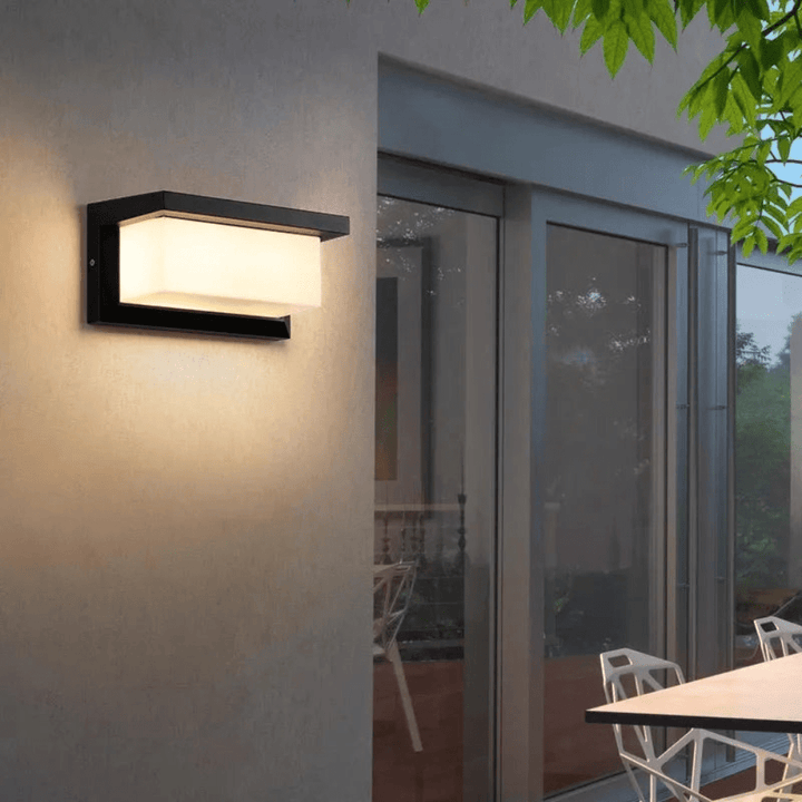 LED Wall Light Outdoor with Motion Sensor for Garden and Patio - Wall Light - Neutral White 4000K - Seravelle Home