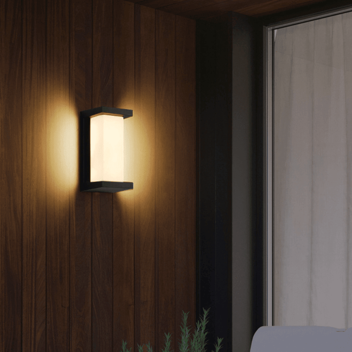 LED Wall Light Outdoor with Motion Sensor for Garden and Patio - Wall Light - Neutral White 4000K - Seravelle Home