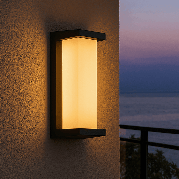 LED Wall Light Outdoor with Motion Sensor for Garden and Patio - Wall Light - Neutral White 4000K - Seravelle Home
