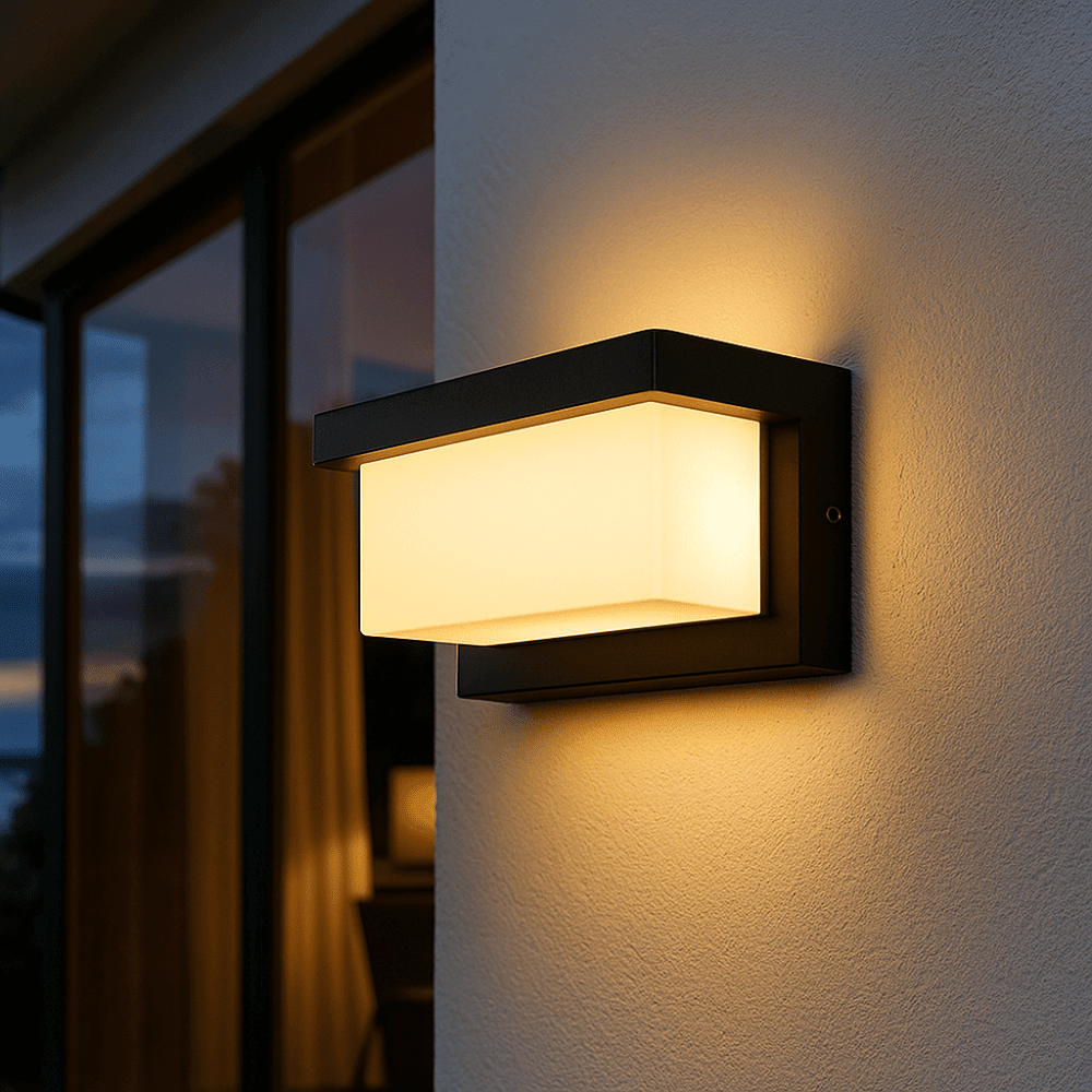 LED Wall Light Outdoor with Motion Sensor for Garden and Patio - Wall Light - Neutral White 4000K - Seravelle Home