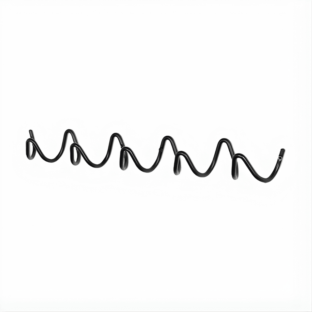 Lina - Minimalist Wall Coat Rack with Modern Metal Design - Hooks - Black - Seravelle Home