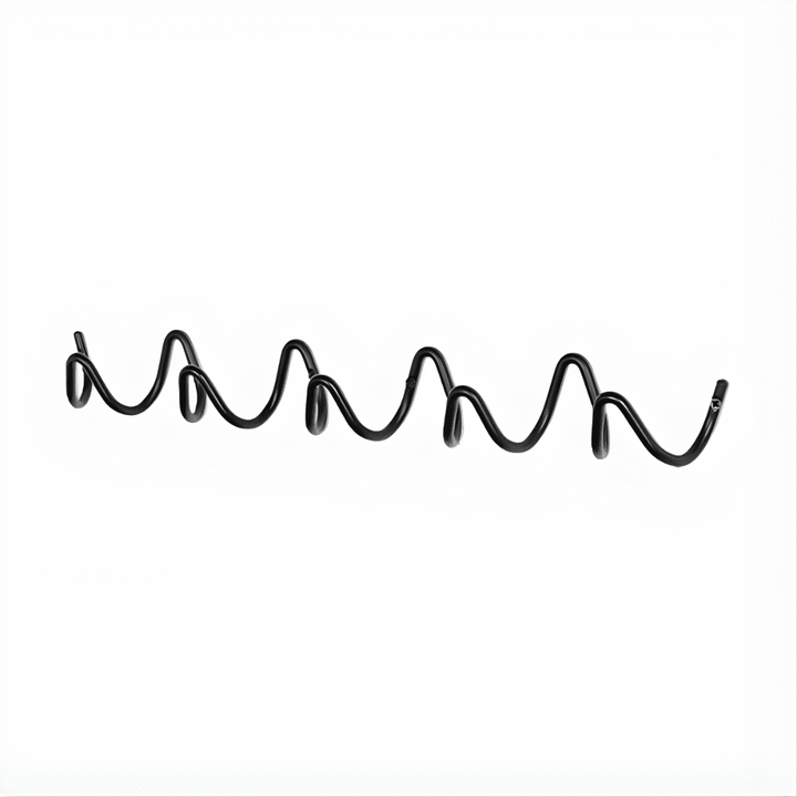 Lina - Minimalist Wall Coat Rack with Modern Metal Design - Hooks - Black - Seravelle Home