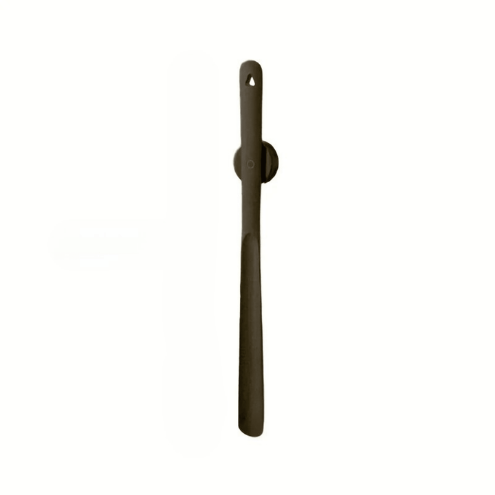 Long Shoe Horn with Strong Handle - Shoehorn - Dark Brown - Seravelle Home