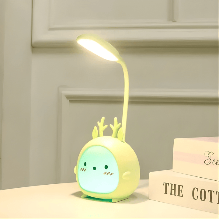 Lumi - Gentle LED Reading Lamp with Flexible Neck and USB Connection - Reading Lamp - Green - Seravelle Home