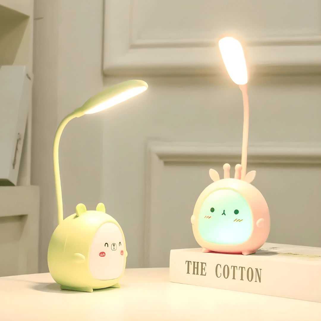 Lumi - Gentle LED Reading Lamp with Flexible Neck and USB Connection - Reading Lamp - Green - Seravelle Home