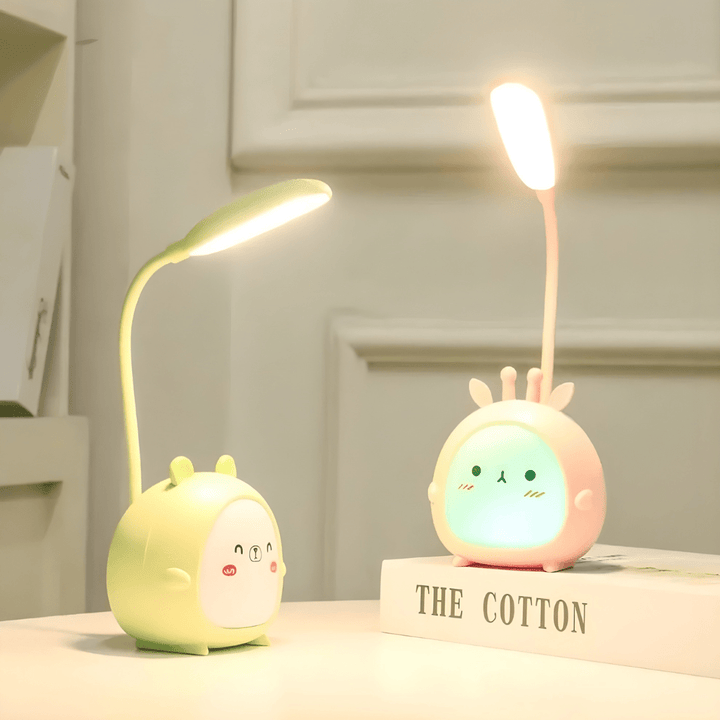 Lumi - Gentle LED Reading Lamp with Flexible Neck and USB Connection - Reading Lamp - Green - Seravelle Home
