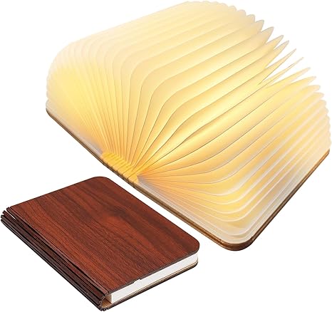 Magical Book Lamp Made of Cellophane Paper with LED Lighting - Book lamp - Seravelle Home