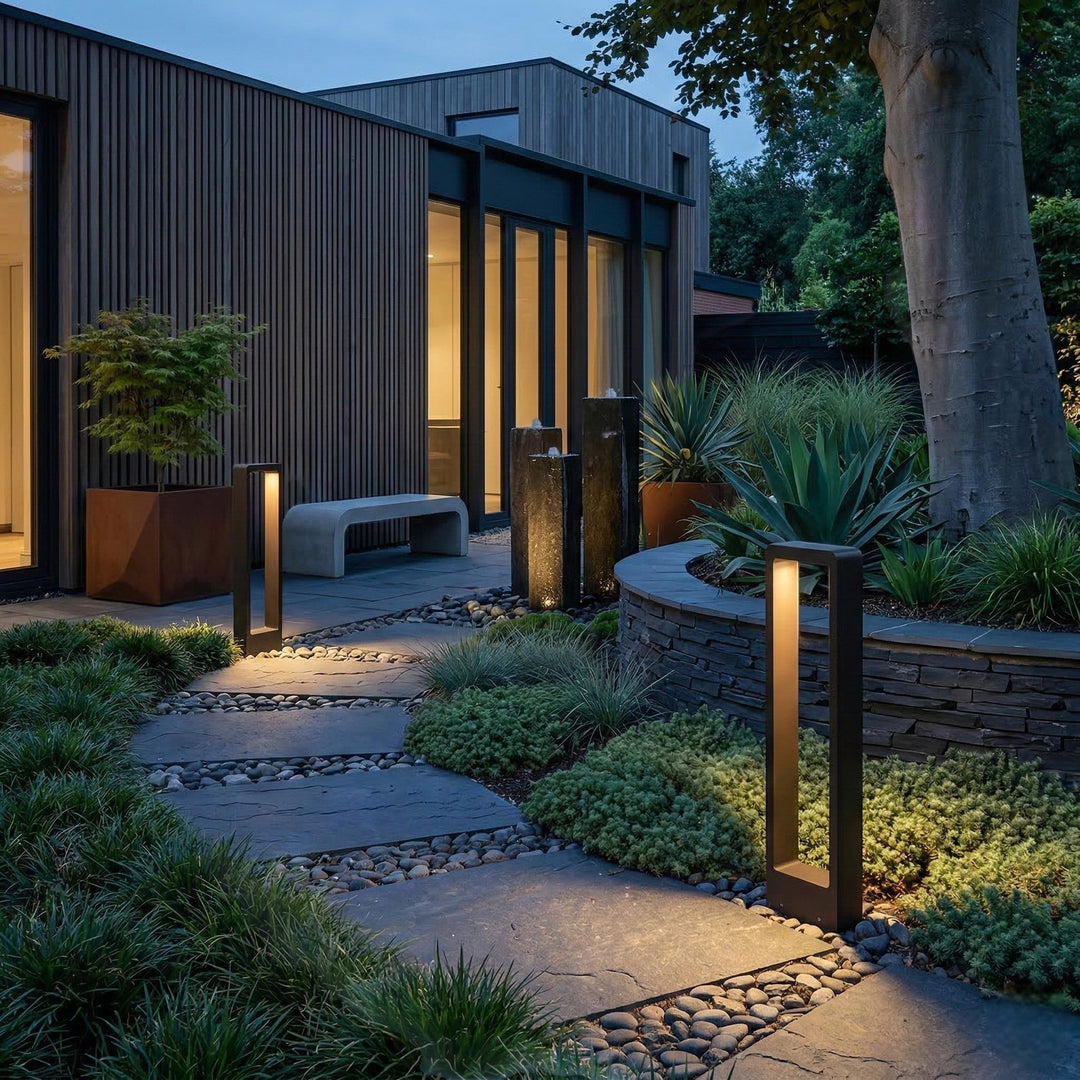 Modern LED Path Light for Garden and Pathways - LED path light - Black Housing - Seravelle Home