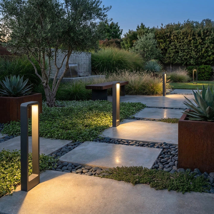 Modern LED Path Light for Garden and Pathways - LED path light - Black Housing - Seravelle Home